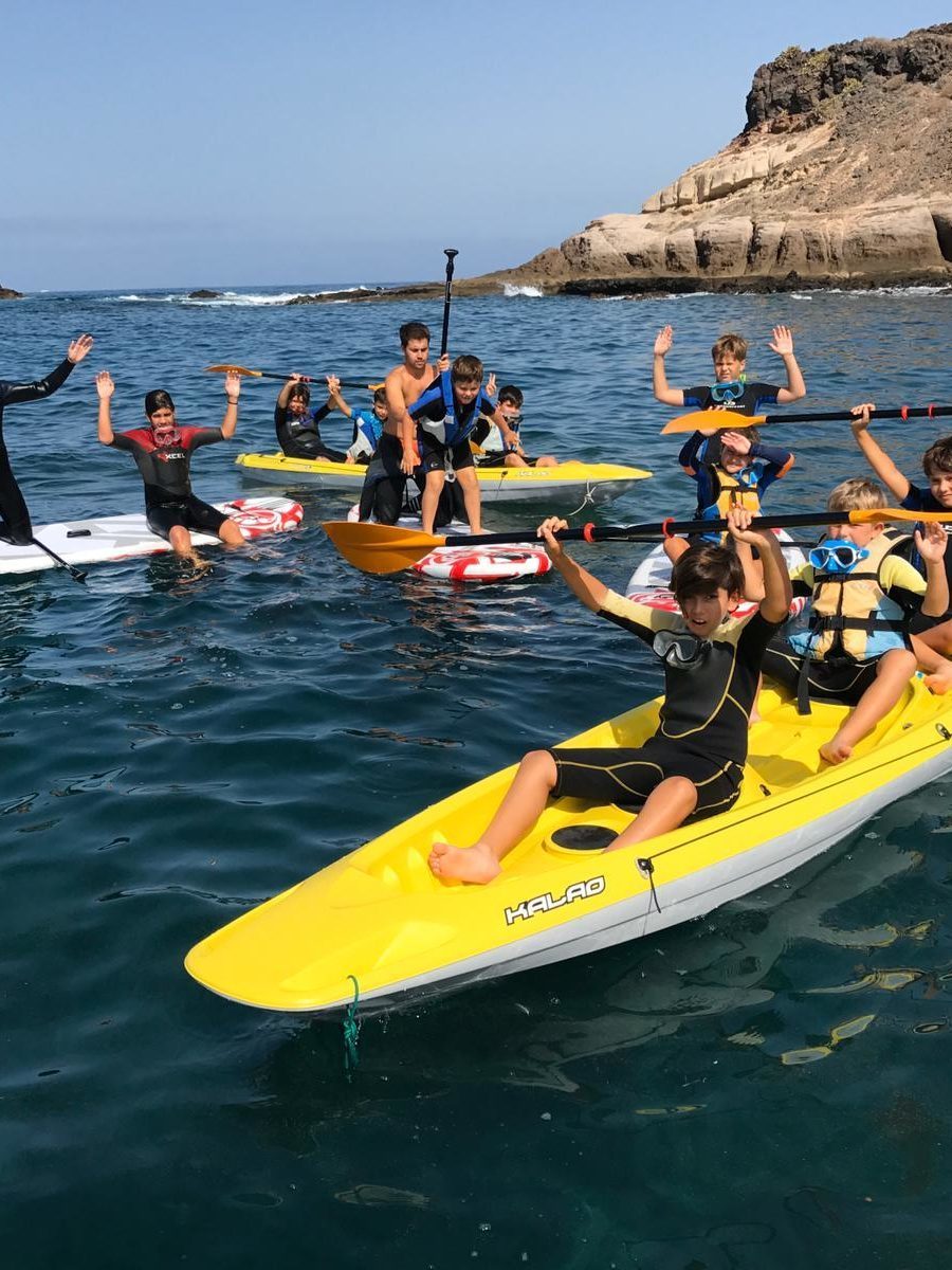 kayak apnea academy tenerife